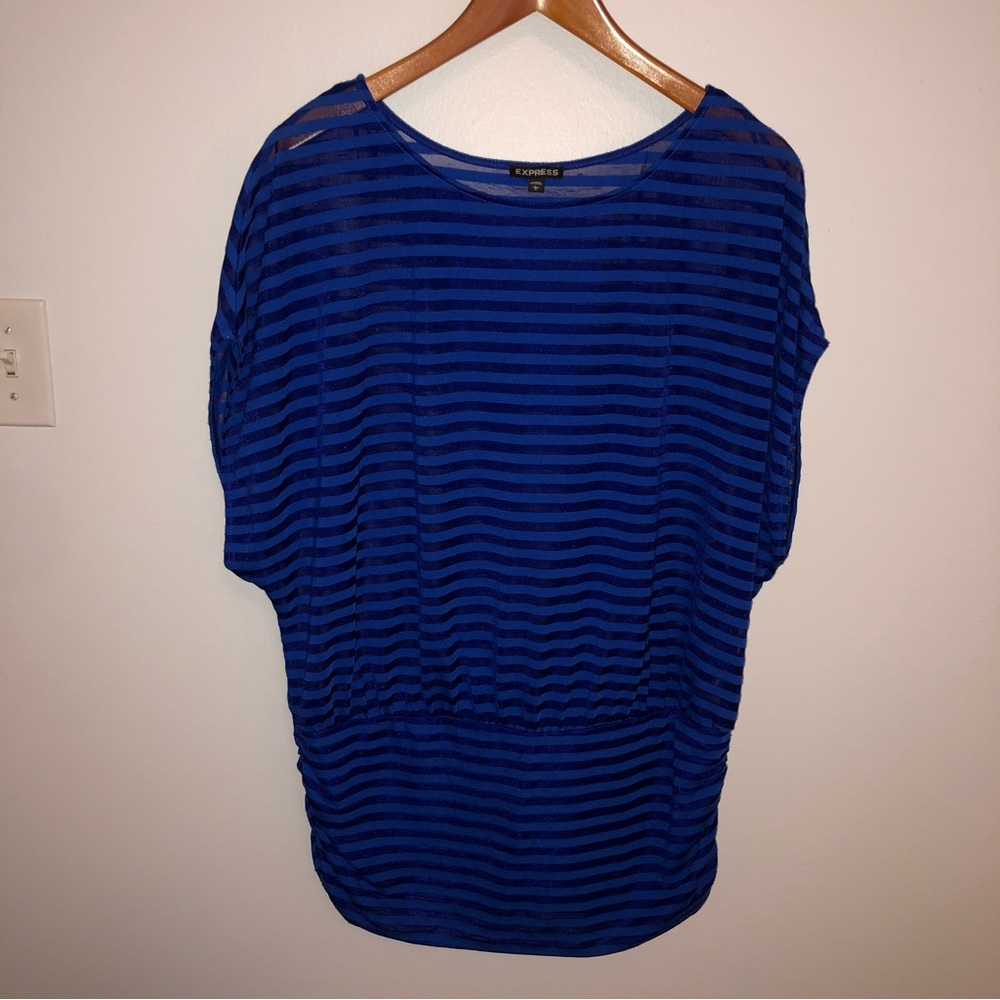 Striped Express Bubble Top
